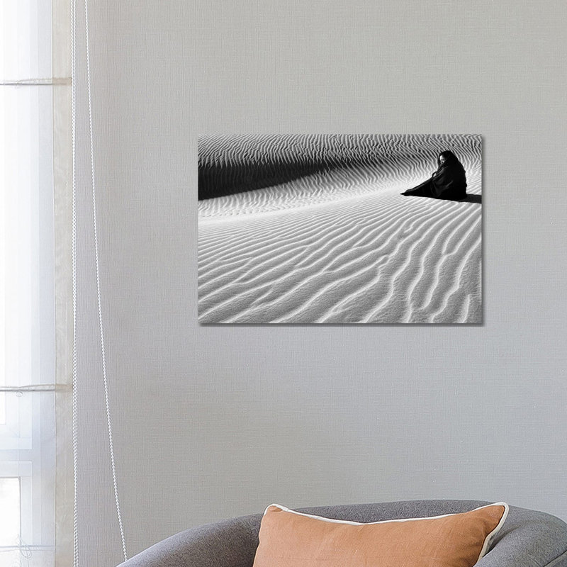 Sandy Thoughts! by Ali Khataw - Wrapped Canvas Print, 66.04 cm H x 45.72 cm W x 1.91 cm D