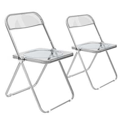 17.72'' H Folding Stacking Side Chair