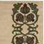 Tapis floral en laine et viscose touffeté à la main Soho-300381452