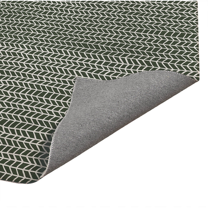Paillasson Chevron, L 60 po x L 84 po, Vert
