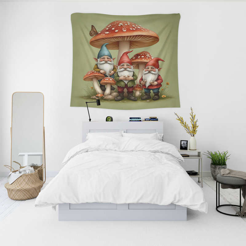 Tapisserie murale, H 88 po x l 104 po 