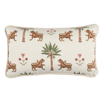 Tiger Lumbar Pillow Cover & Insert