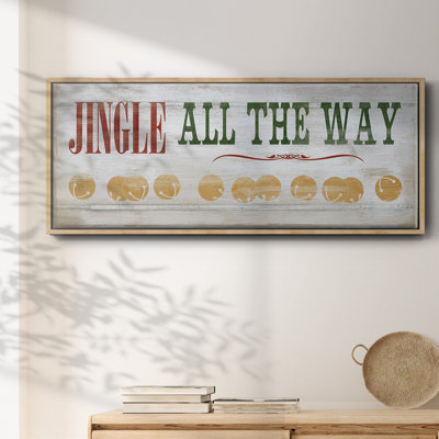 Toile encadrée «Jingle All the Way»