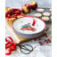 Assorted Holiday Plates - Tree, Car, Candy Cane, Presents (Set of 4)