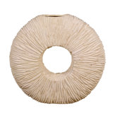 Waves Circle Floor Vase
