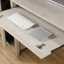 Bureau d'écriture, bureau d'ordinateur avec clavier coulissant