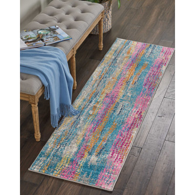 Tapis gris bohémien Augusta