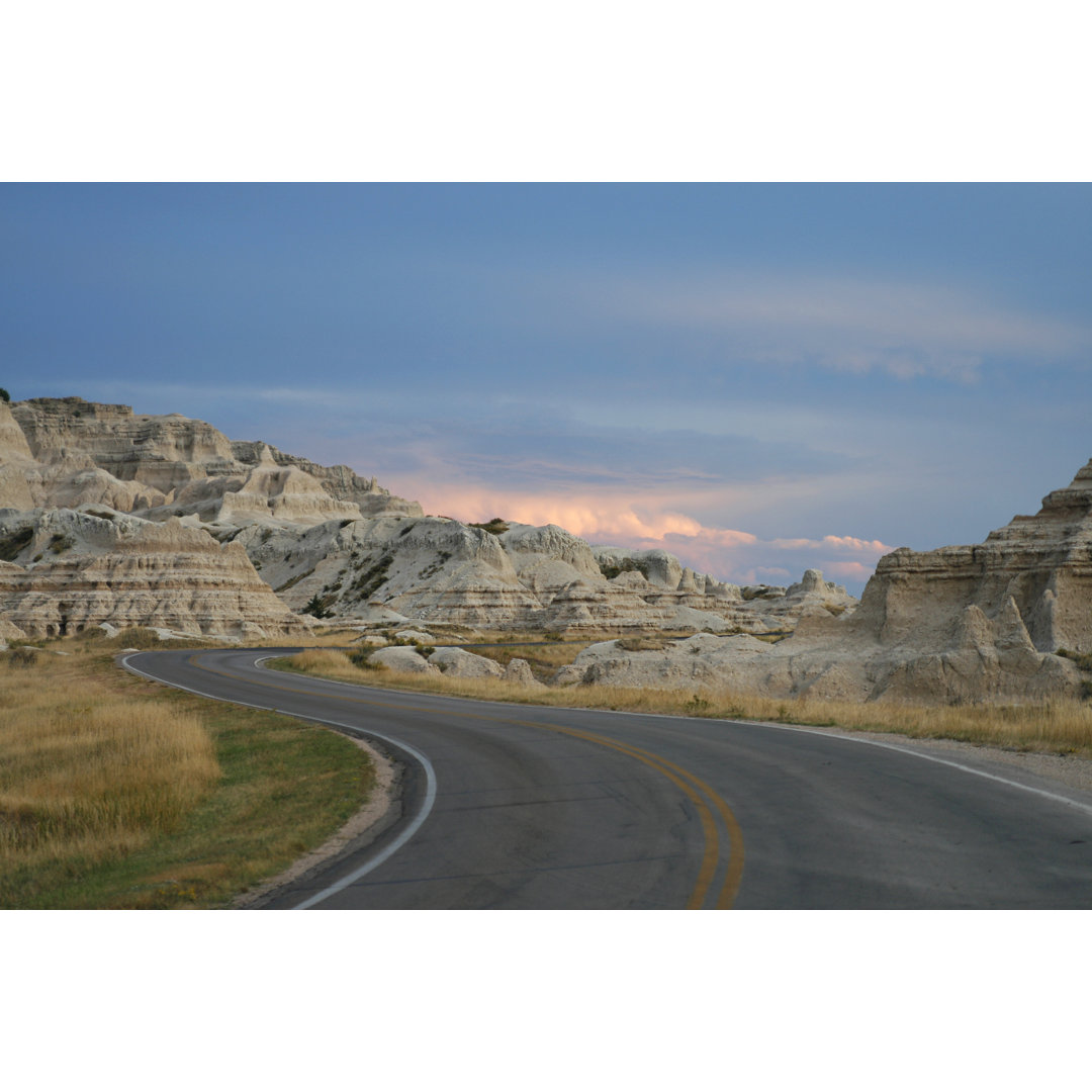 Badlands, South Dakota von Duckycards - Kunstdrucke auf Leinwand ohne Rahmen