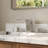 Farne Widespread Bathroom Faucet with Pop-Up Drain, 2-Handle 3-Hole Waterfall Bathroom Sink Faucet-88172885