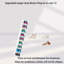 Paquet de 12 boîtes à chaussures pour la maison, le vestibule, la chambre à coucher et la porte-1527451676