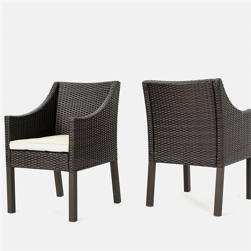 ANTIBES DINING CHAIR-BROWN