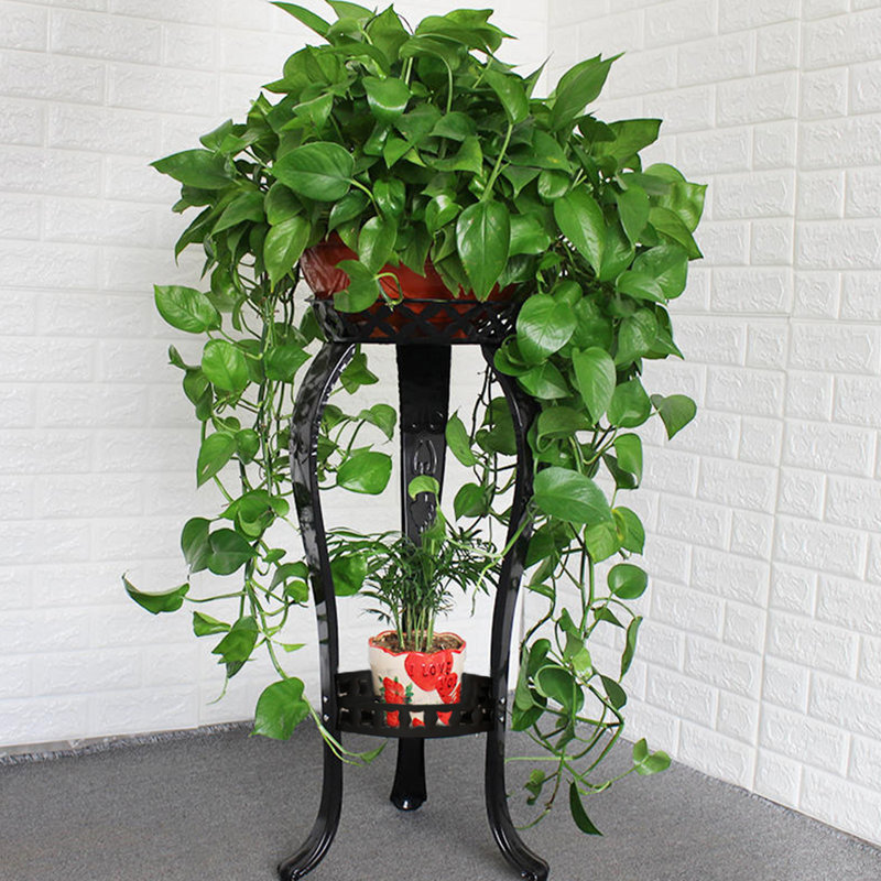 Iron Plant Stand 2 Tier