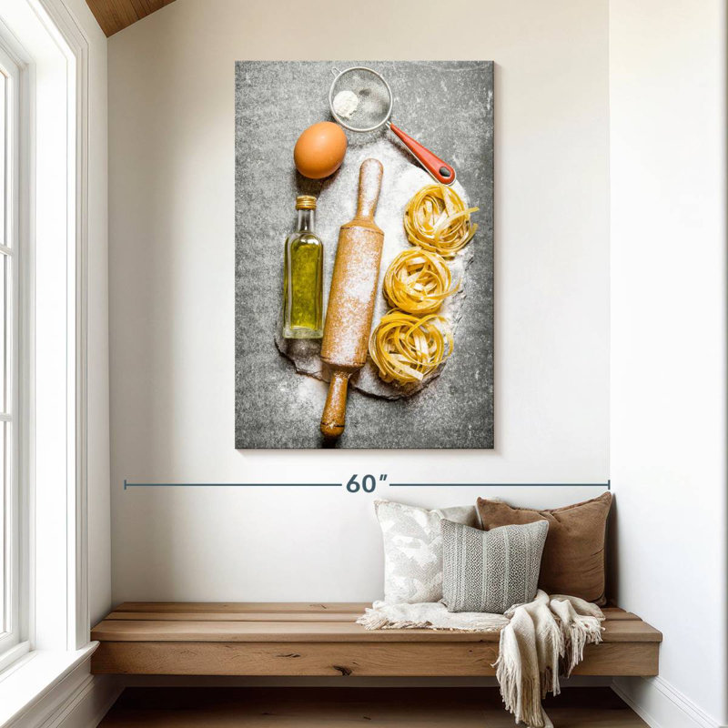 Senne Fresh Made Pasta, 48" H x 32" W