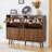 16 Pair Shoe Storage Cabinet-1446402146