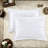 Elegant White Cal King Bedding Sets, Microfiber Comforter With Ruffle Design