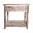 Rustic 2-Drawer Kitchen Island