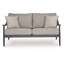 Causeuse d'extérieur avec coussin North Island