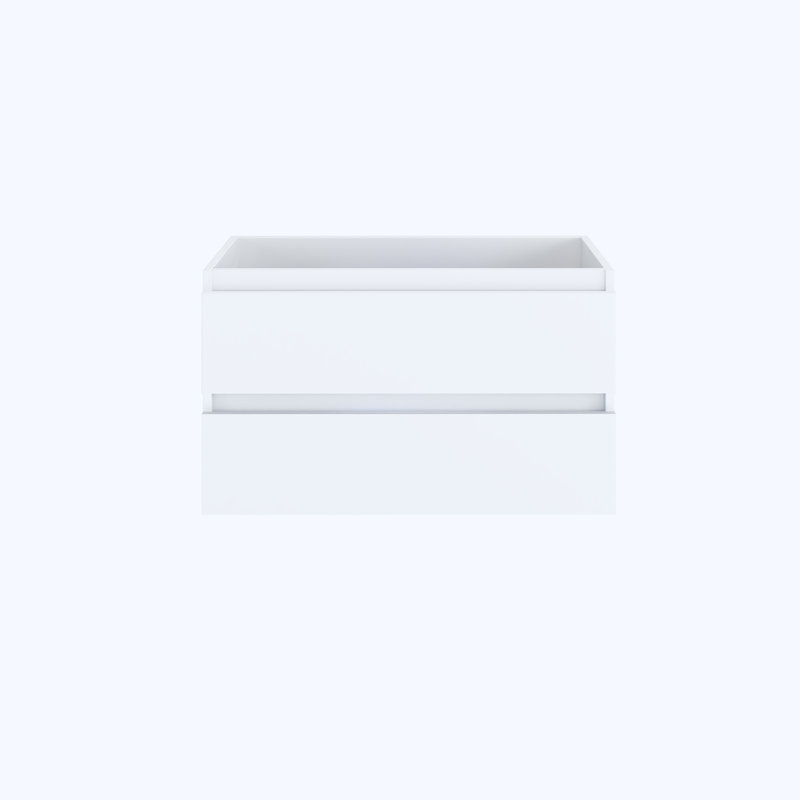 Salt 35.13'' Single Bathroom Vanity Base Only, White