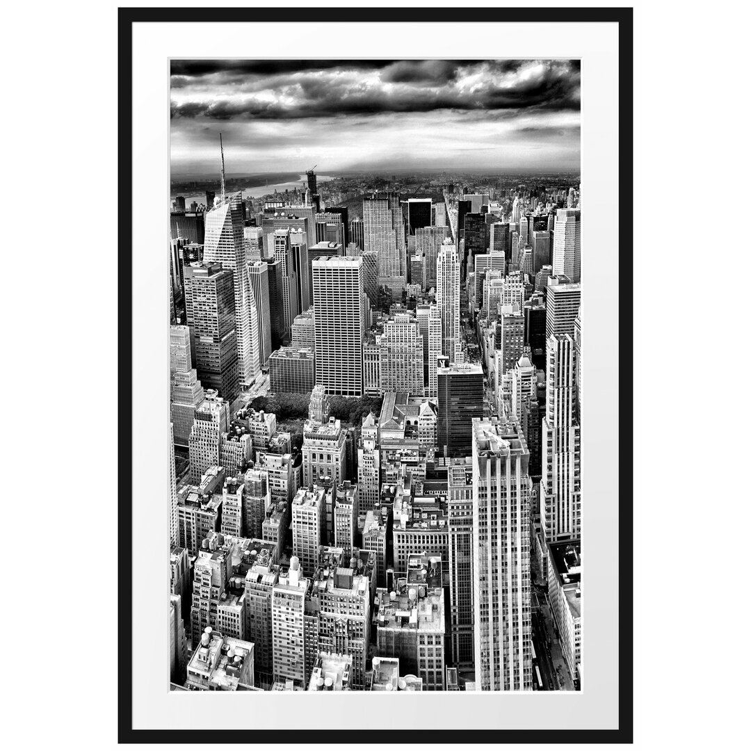 Gerahmtes Poster New York Skyline