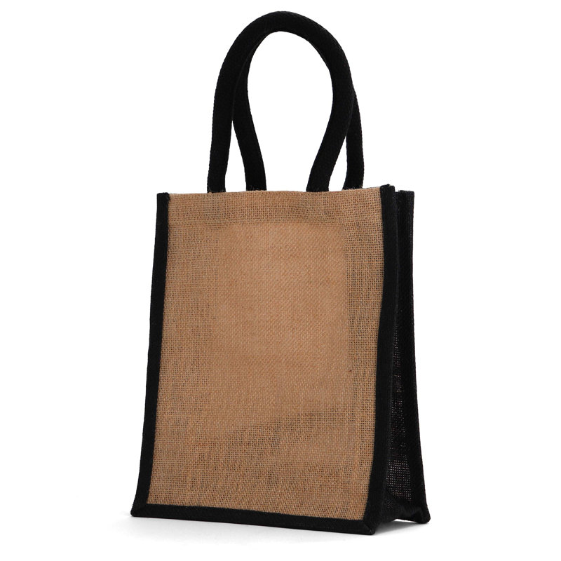 Rosecliff Heights - Sacs fourre-tout en jute / toile de jute - paquet de 12 - petit