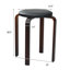 Tabouret court en bois massif 18,5 po-349881914