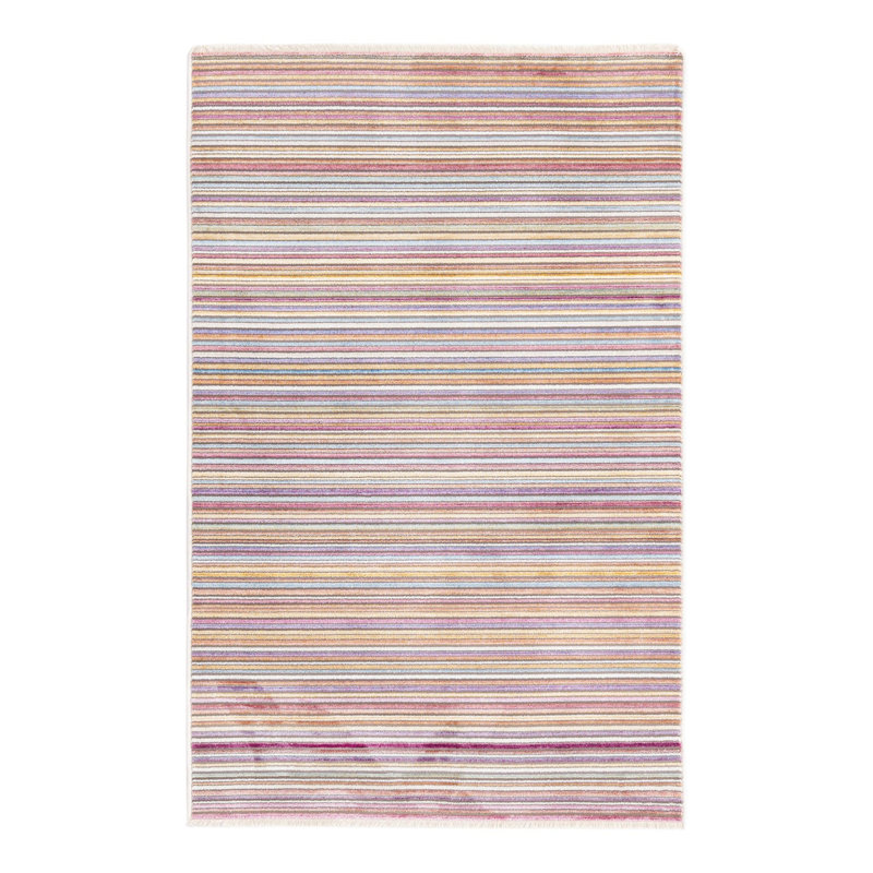 Spadaro Striped Indoor Rug, Rectangle 3'3" x 5'