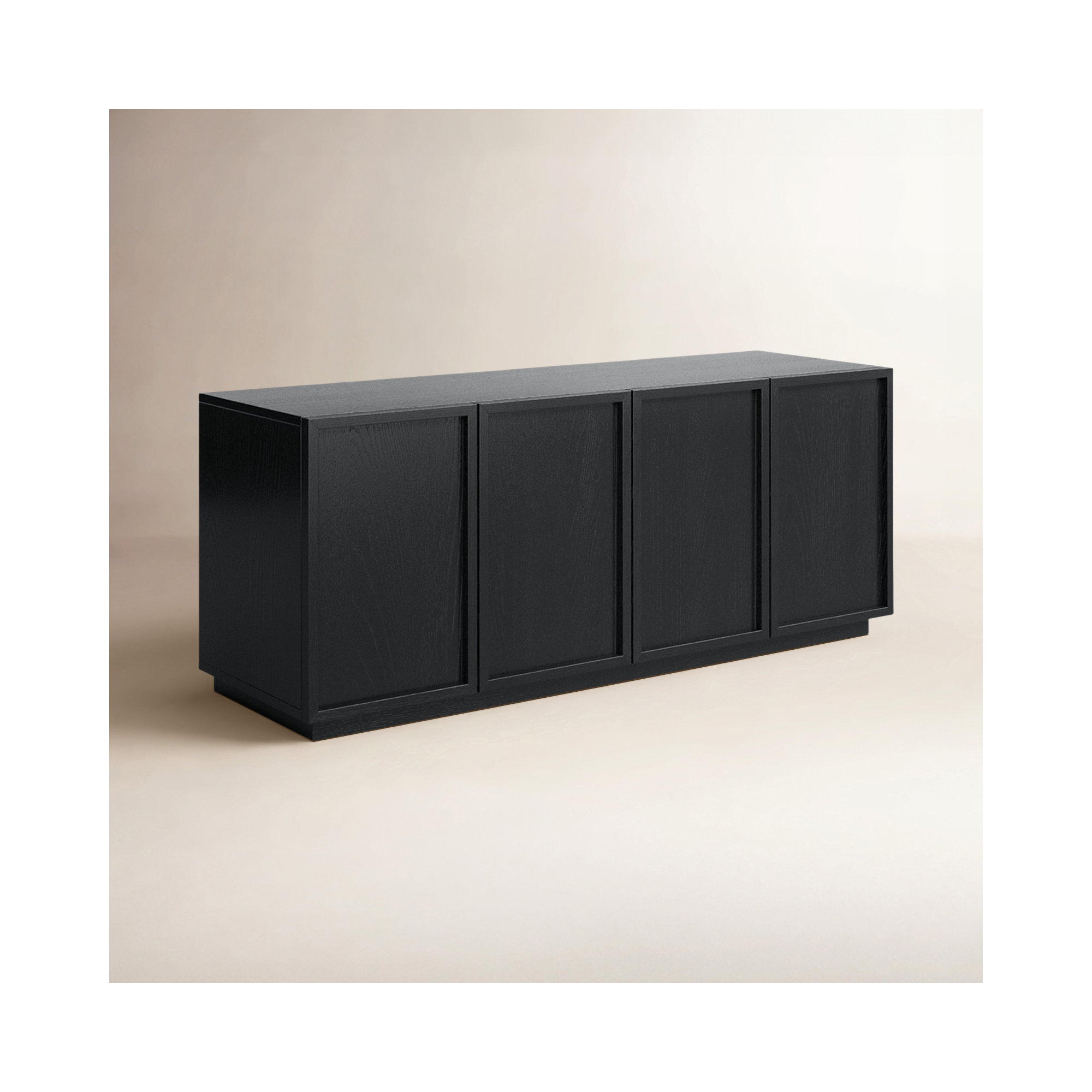 Hudson 58" TV Stand, Black