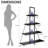 4-Tier Ladder Bookshelf, A-Frame Sailboat Style Bookcase, Freestanding Open Display Shelf for Living Room or Office-432163977