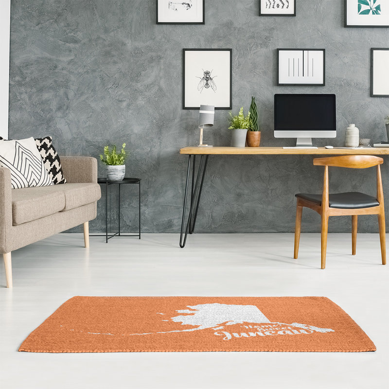 Chenille Indoor Rug, Rectangle 5' x 7'