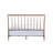 Breccia Sleight Queen Bed in Copper