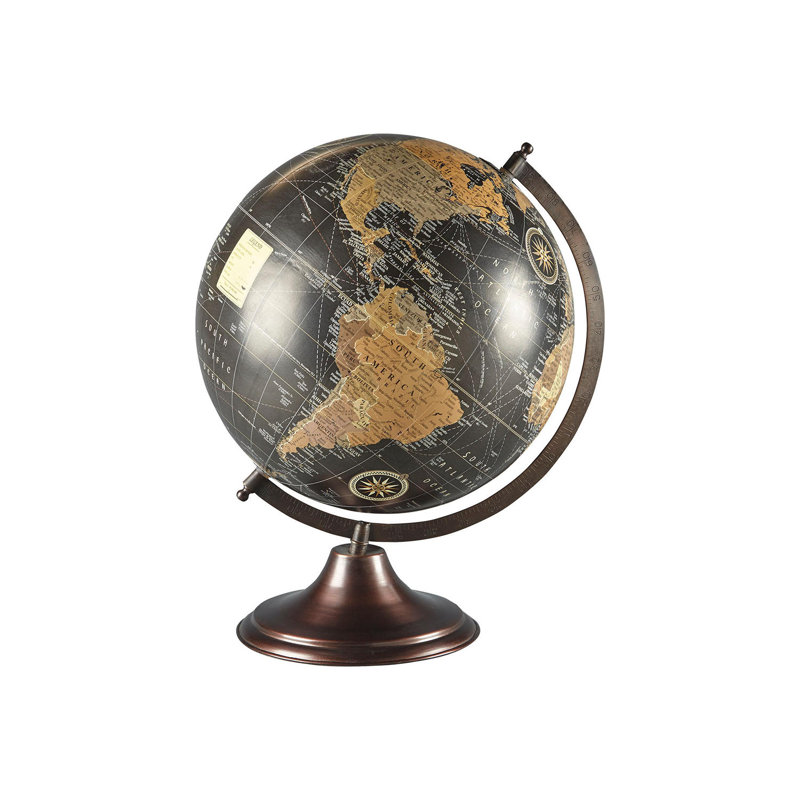 Maeve Metal Tabletop Globe