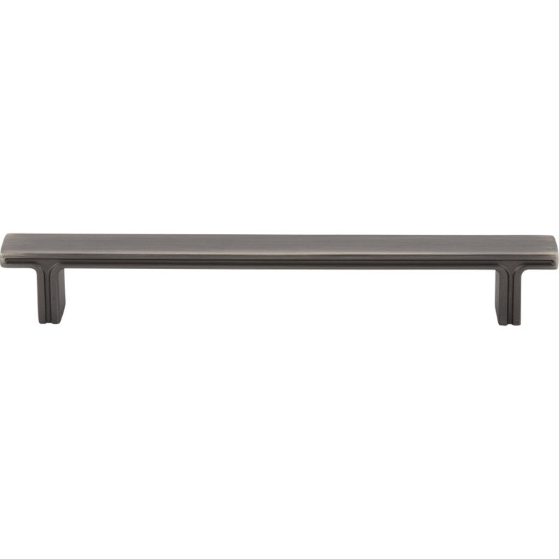 Anwick Bar Pull, 5", Brushed Pewter