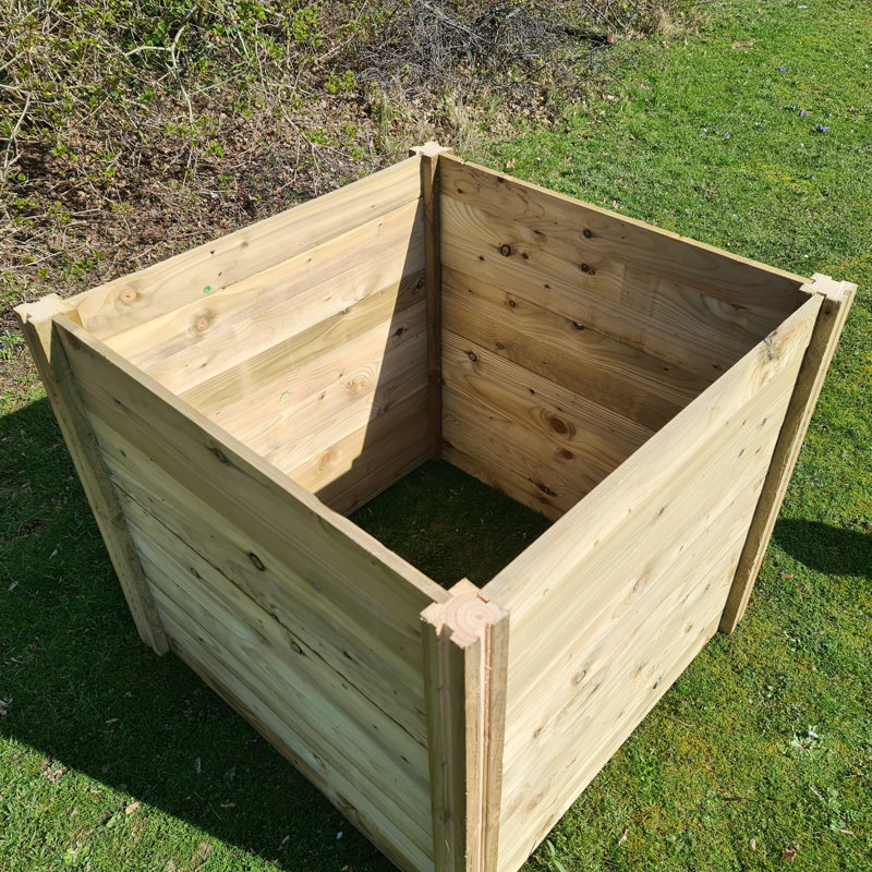 Candida Wood Stationary Composter