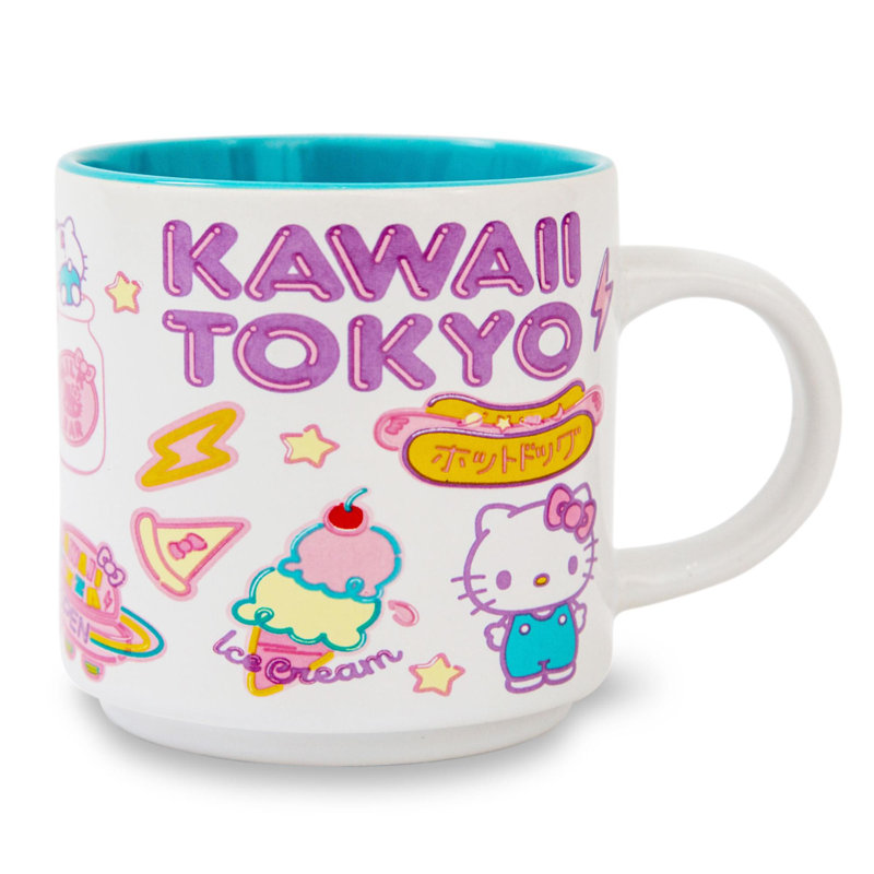Tasse empilable en céramique Hello Kitty «Kawaii Tokyo» | Peut contenir 13 onces