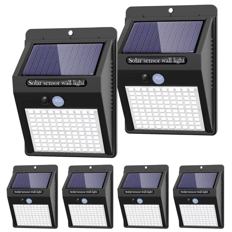 Lumières solaires pour capteur de mouvement extérieur Lumières de sécurité solaires imperméables