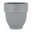 Wham Etruscan 47cm Round Planter Pack of 4 Soft Grey