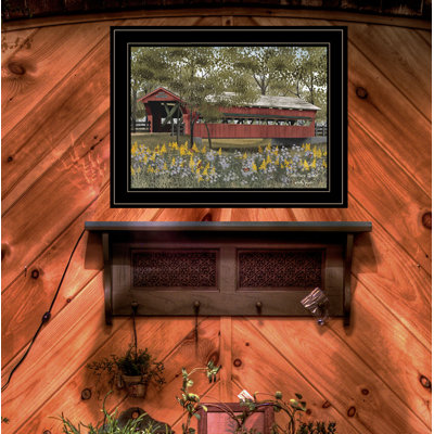 «Pottersburg Bridge», art mural encadré pour le salon, la décoration murale de la chambre à coucher par Billy Jacobs