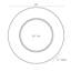 Lona Flat Shell Beveled Wall Mirror