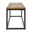 Banc industriel en bois et métal-995752045