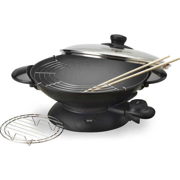 West Bend 12 Electric Skillet with Non-Stick Coating in Black
