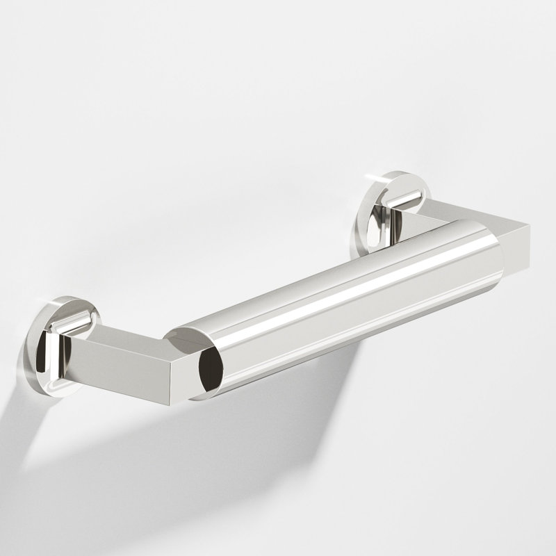 Gropius-Style Cabinet Pull, Polished Nickel, 5"