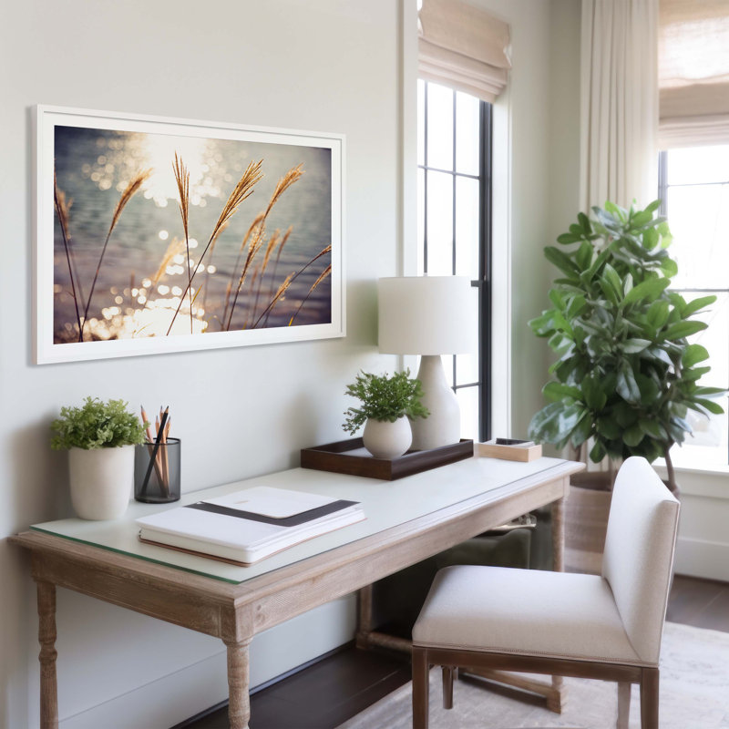 Autumn Wild Print by Carly Tabak, White Framed, 26" H x 36" W
