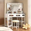 Chantle Dressing Table with Mirror-1480417174