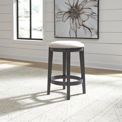 Quinta Console Stool w/ Upholstered Seat