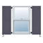 Ensemble de deux panneaux plats Atlantic-36951226-36951235-36951259