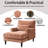 Comfortable and Durable Recliner Chair with Spacious Seating Perfect for Living-112632366