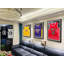 LED Sports Jersey Display Case with UV Protection & Pinboard, Acrylic Frame for Memorabilia (4 Pack)