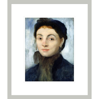 Portrait de Joséphine Gaujelin par Edgar Degas, impression giclée encadrée