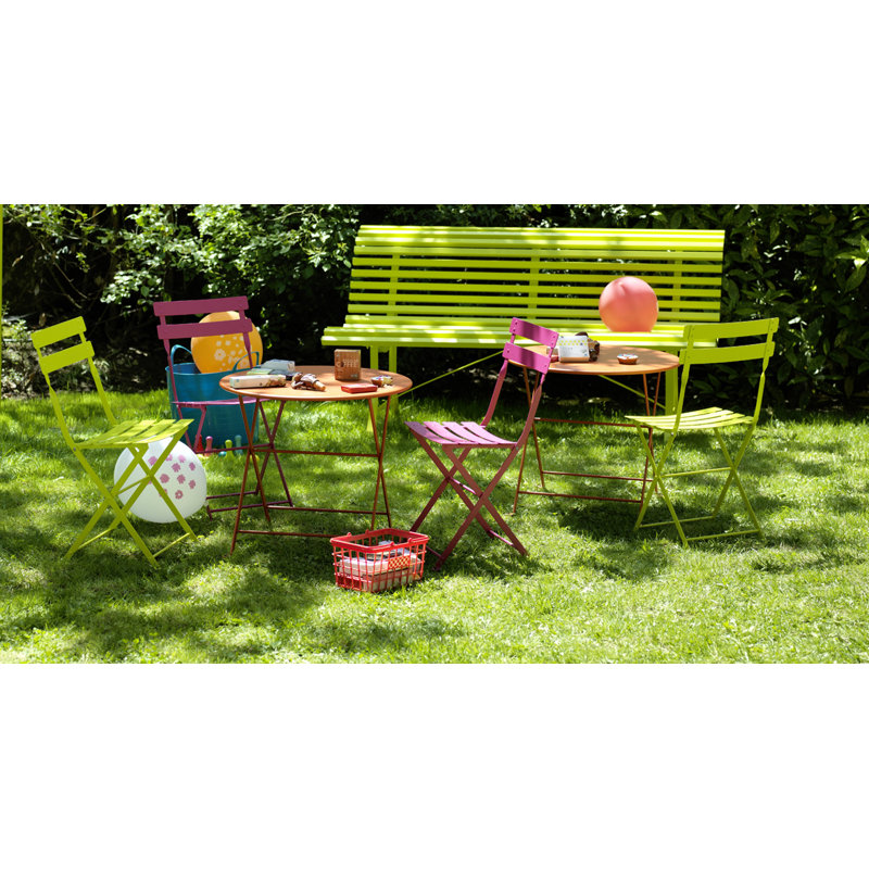 Bistro Outdoor, Frosted Lemon, 32.5" H x 15" W x 16.5" D
