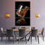 Whiskey Glass Reflection - Ensemble de 3 toiles tendues-1450384600
